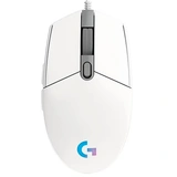 Мышь проводная Logitech G102 LightSync White