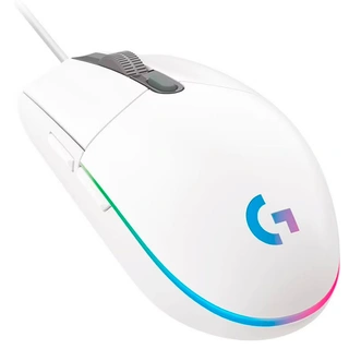 Мышь проводная Logitech G102 LightSync White - фото 3