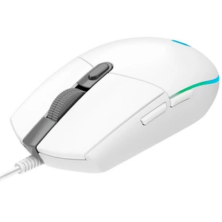 Мышь проводная Logitech G102 LightSync White - фото 4