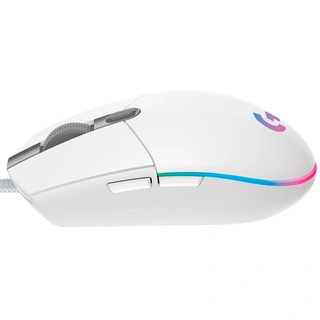 Мышь проводная Logitech G102 LightSync White - фото 2