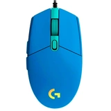 Logitech сымды тінтуір G102 LightSync Blue