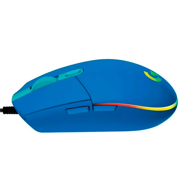 Logitech сымды тінтуір G102 LightSync Blue - фото 3
