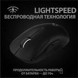 Мышь беспроводная Logitech G Pro X Superlight Black - фото 10
