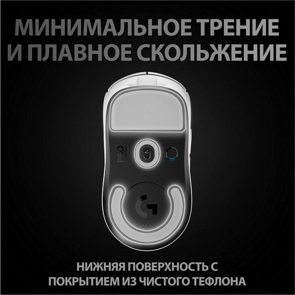 Мышь беспроводная Logitech G Pro X Superlight White - фото 12