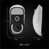 Мышь беспроводная Logitech G Pro X Superlight White - фото 14