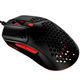 Мышь проводная HyperX Pulsefire Haste Black-Red  4P5E3AA