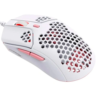 Мышь проводная HyperX Pulsefire Haste White-Pink  4P5E4AA - фото 4