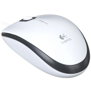 Мышь проводная Logitech M 100 White 910-006764 - фото 2