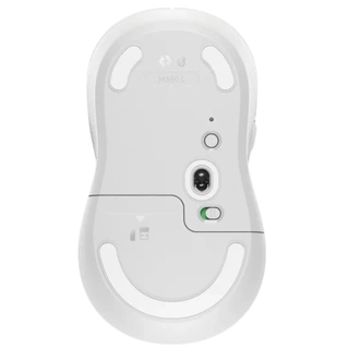 Logitech сымсыз тінтуірі M 650 L White 910-006238 - фото 2