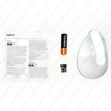 Мышь беспроводная Logitech Lift Pale Grey 910-006475 - фото 6