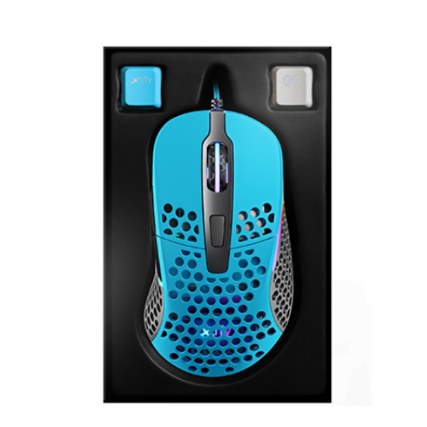 Xtrfy ойын тінтуірі M4 RGB Miami Blue XG-M4-RGB-BLUE - фото 3 | sulpak.kg Xtrfy ойын тінтуірі M4 RGB Miami Blue XG-M4-RGB-BLUE - фото 3