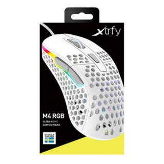 Мышь игровая Xtrfy M4 RGB White XG-M4-RGB-WHITE