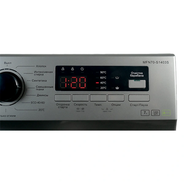 Midea кір жуғыш машинасы MFN70-S1403S (MFN70-S1203 S) - фото 5