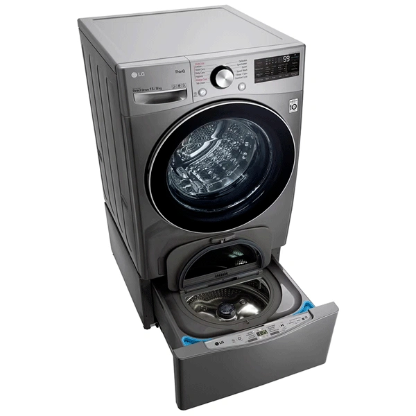 Стиральная машина с сушкой LG F0L9DGP2S + TW256W - фото 4