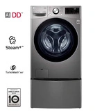 Стиральная машина с сушкой LG F0L9DGP2S + TW256W