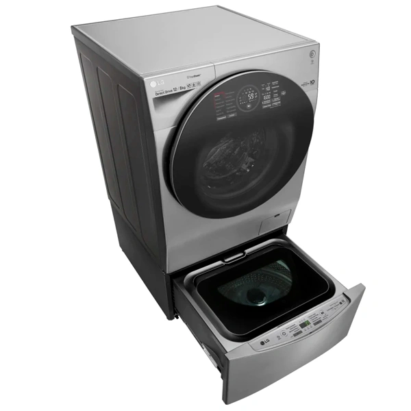 Стиральная машина с сушкой LG FH6G1BCH6N + TW256S - фото 11