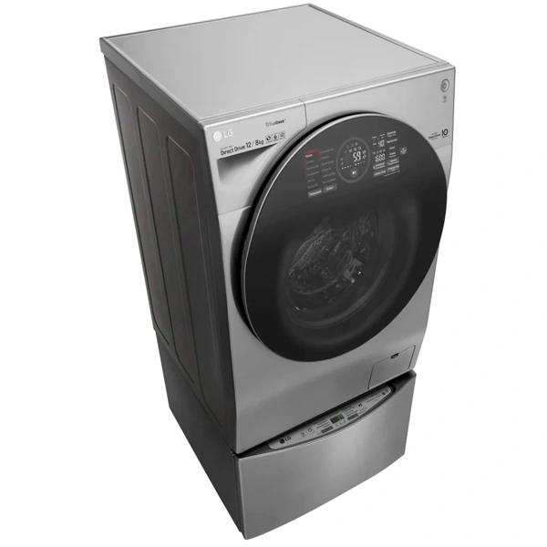 Стиральная машина с сушкой LG FH6G1BCH6N + TW256S - фото 12