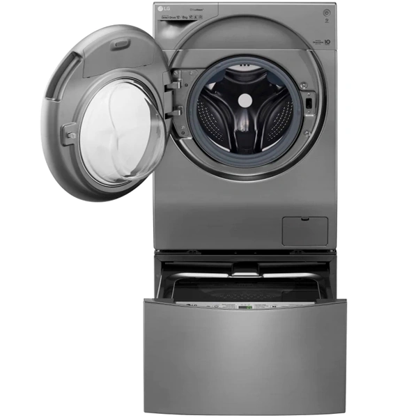 Стиральная машина с сушкой LG FH6G1BCH6N + TW256S - фото 13