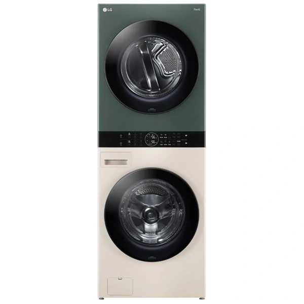 Стиральная машина + сушка LG Washtower 18 кг Objet W1S1CVKK2HM - фото 2