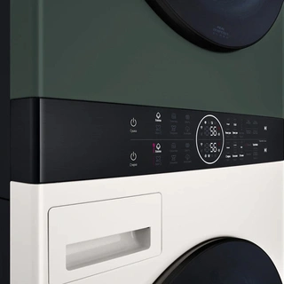 Стиральная машина + сушка LG Washtower 18 кг Objet W1S1CVKK2HM - фото 4
