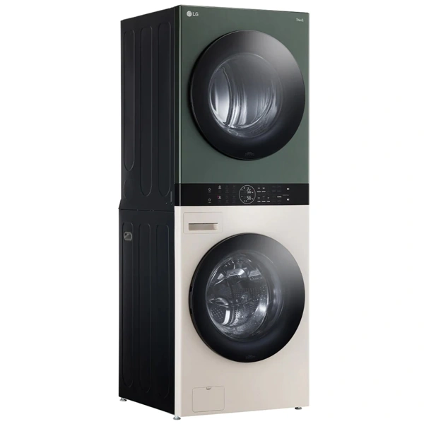 Стиральная машина + сушка LG Washtower 18 кг Objet W1S1CVKK2HM - фото 4