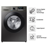 Стиральная машина Samsung WW80AGAS26AXLD