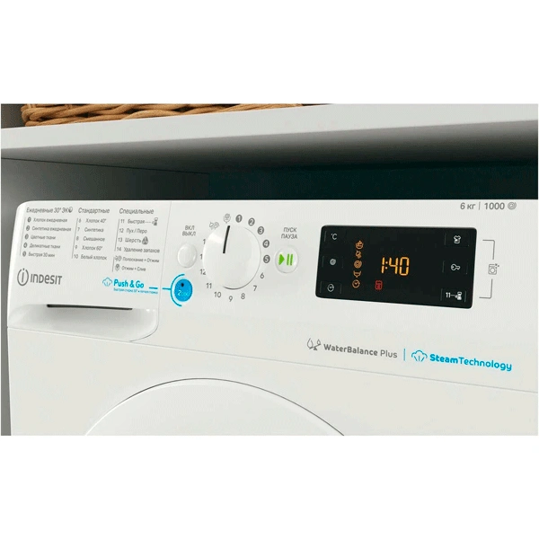 Стиральная машина Indesit BWSE 61051 WWV RU - фото 3