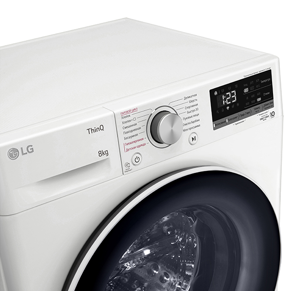 LG кір жуатын машинасы F2V5PS0W - фото 12 | sulpak.kg LG кір жуатын машинасы F2V5PS0W - фото 12