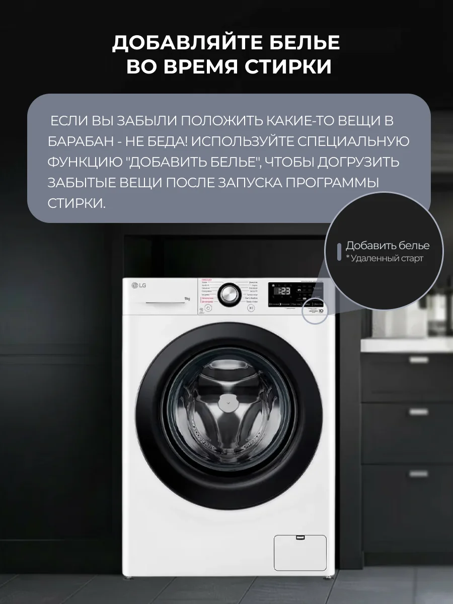 Стиральная машина LG F2V3FS6W - фото 20