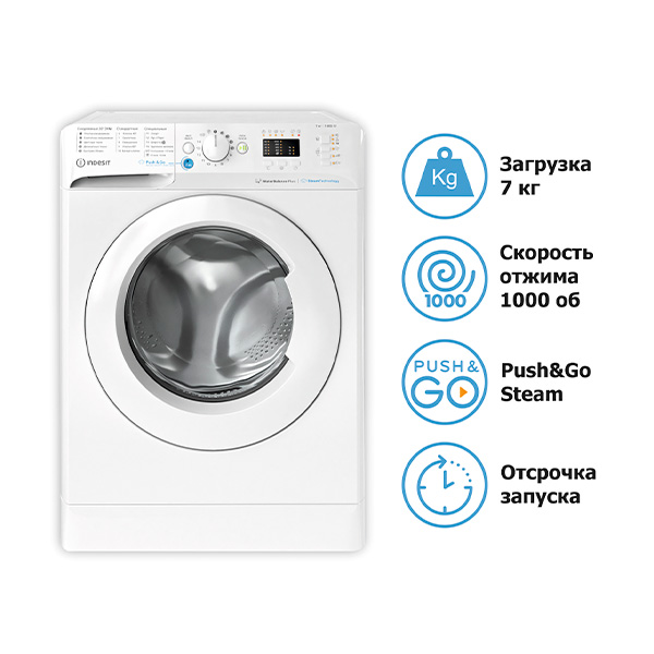 Стиральная машина Indesit BWSA 71052 XWWV RU