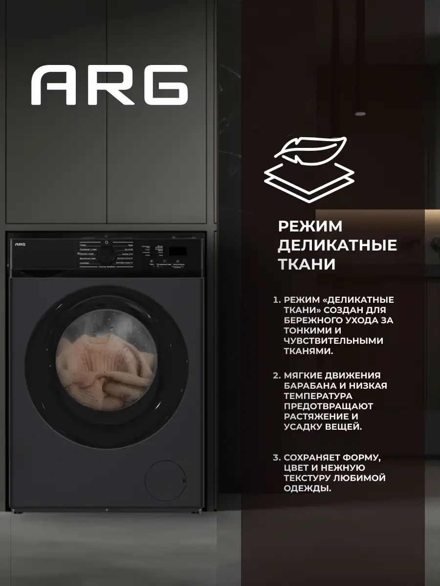 Стиральная машина ARG JG60-A112VE B - фото 11