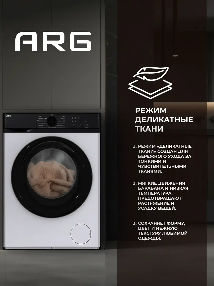 Стиральная машина ARG JG70-A112VE - фото 11