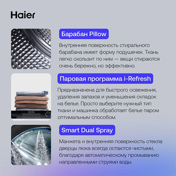 Стиральная машина Haier HW60-BP12929AE - фото 8