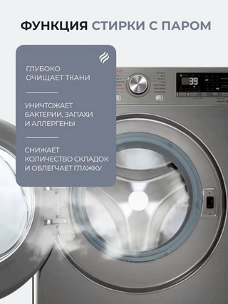 Стиральная машина с сушкой LG F2V7FR2P - фото 5