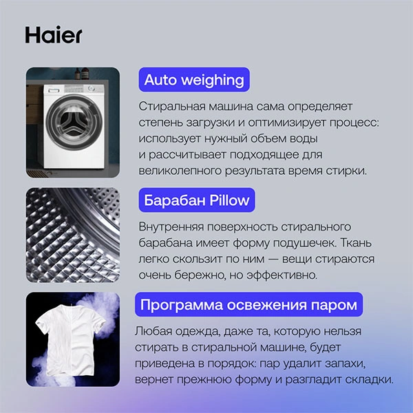 Стиральная машина Haier HW70-BP12959B - фото 7