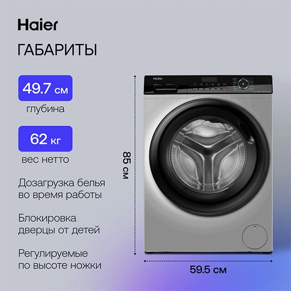 Стиральная машина Haier HW90-BP14929AS - фото 11