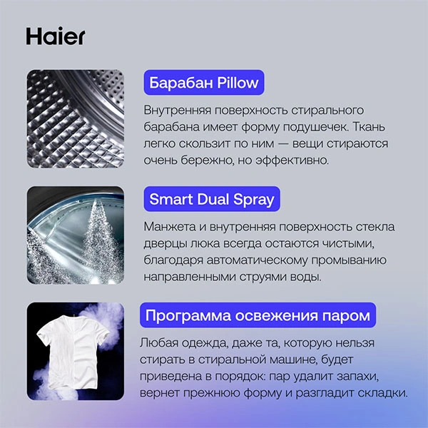 Стиральная машина Haier HW90-BP14929B - фото 10