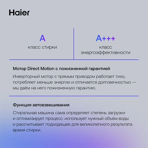 Стиральная машина Haier HW100-BD14378 - фото 9