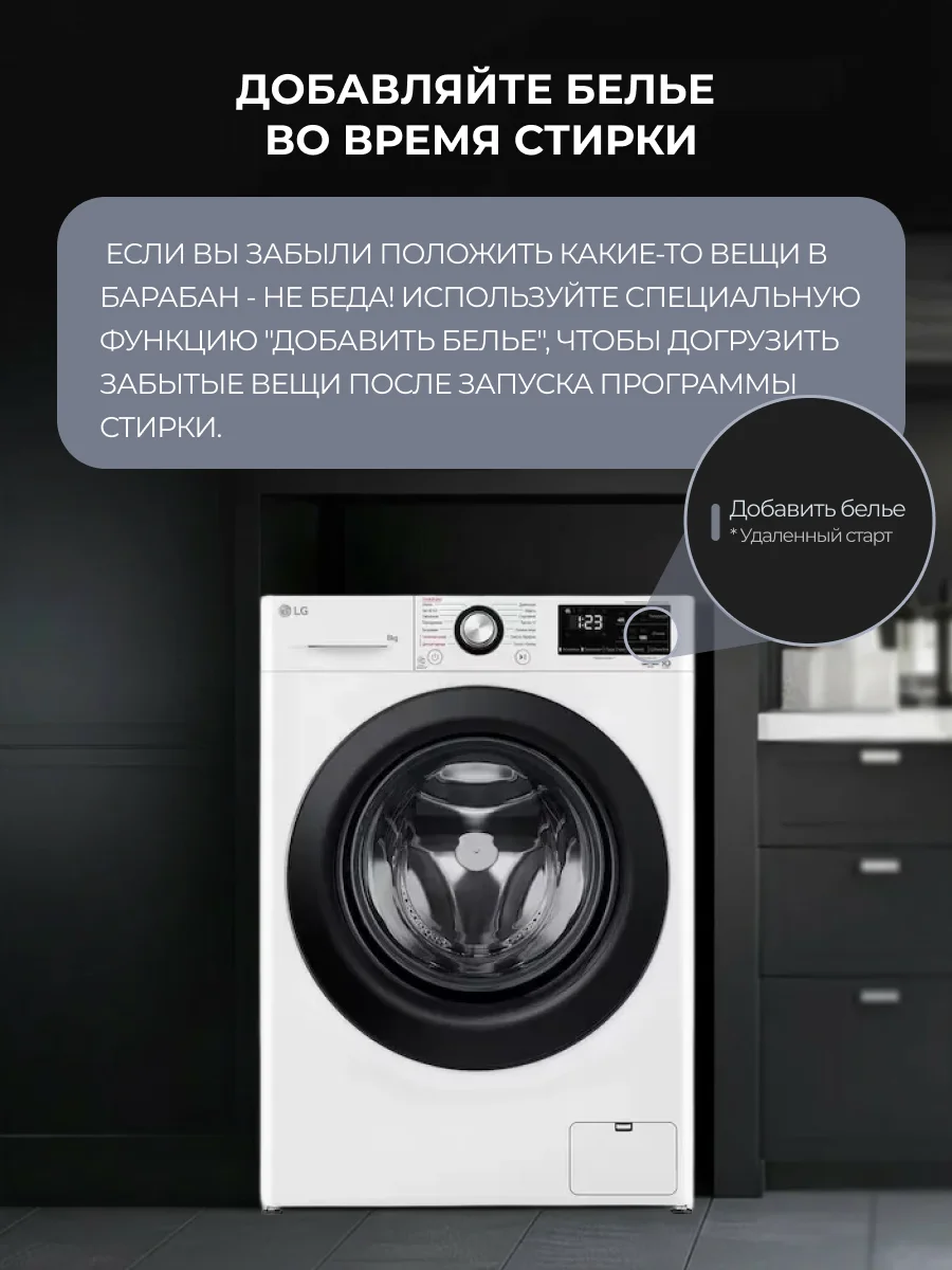 Стиральная машина LG F2V3PS6W - фото 8