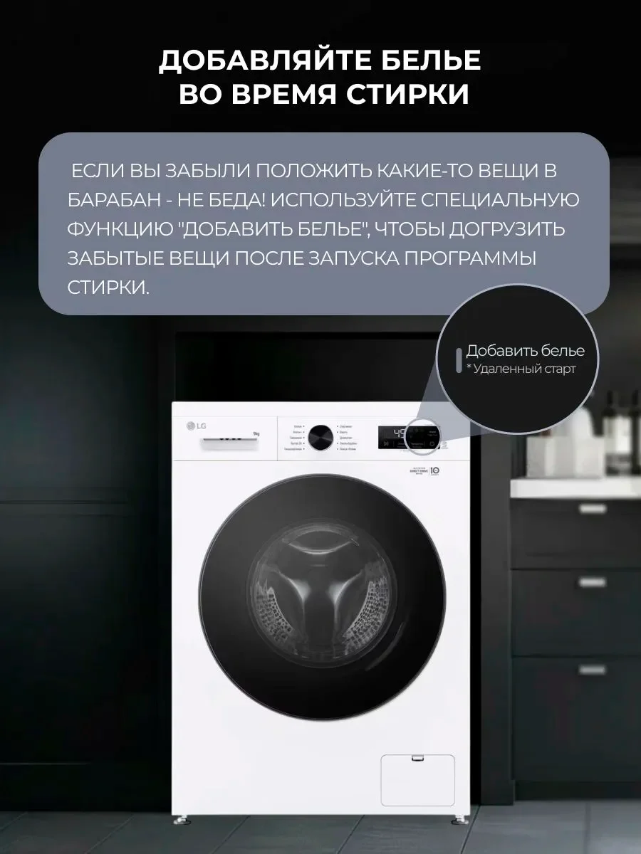 Стиральная машина LG F2Y1VS5W - фото 8