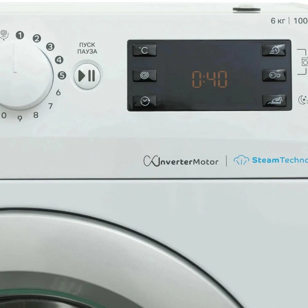 Стиральная машина Indesit BWSE6109WSVRU - фото 6