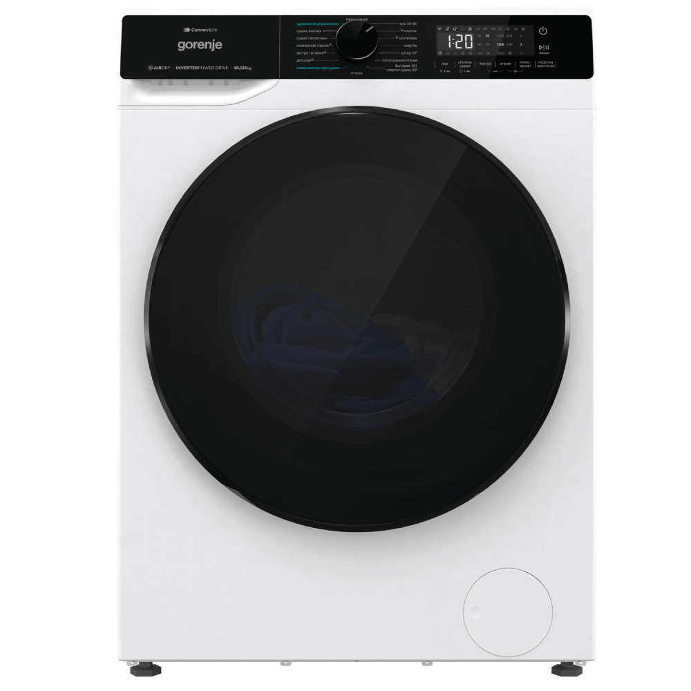 Gorenje Кептіру функциясы бар кір жуғыш машинасы WD2PA1X64A2DW/C - фото 4