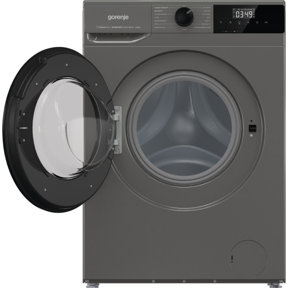 Gorenje кір жуғыш машинасы WNHPI84AS/AR - фото 4