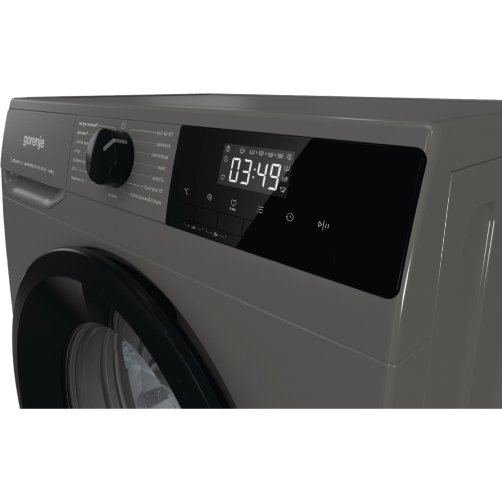 Комплект Стиральная машина Gorenje WNHPI84AS/AR + Сушильная машина Gorenje D2HNE82/C - фото 17 | sulpak.kg Комплект Стиральная машина Gorenje WNHPI84AS/AR + Сушильная машина Gorenje D2HNE82/C - фото 17