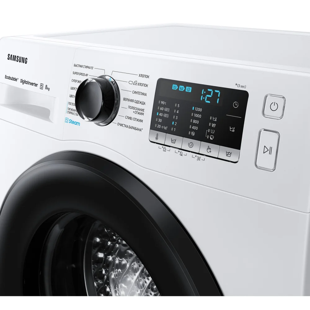 Стиральная машина Samsung WW80AKAS22AELT - фото 7