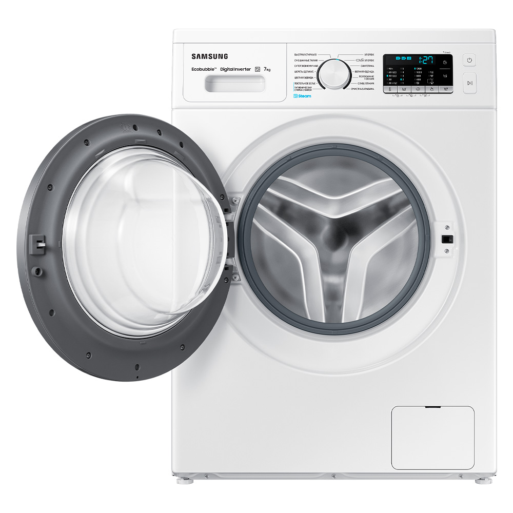 Стиральная машина Samsung WW70AK5S21EELT - фото 2 | sulpak.kg Стиральная машина Samsung WW70AK5S21EELT - фото 2
