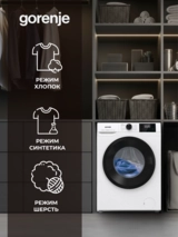 Стиральная машина Gorenje W3NGPI61SAS - фото 8