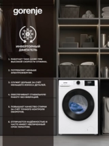 Стиральная машина Gorenje W3NGPI61SAS - фото 7