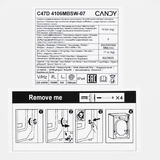 Стиральная машина с сушкой Candy C47D 4106MBSW-07 - фото 9