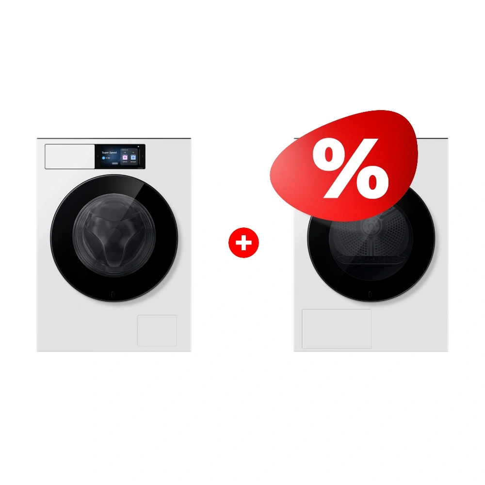Комплект Samsung WF90H11C4WLD + Samsung DV90H10G3WLD 